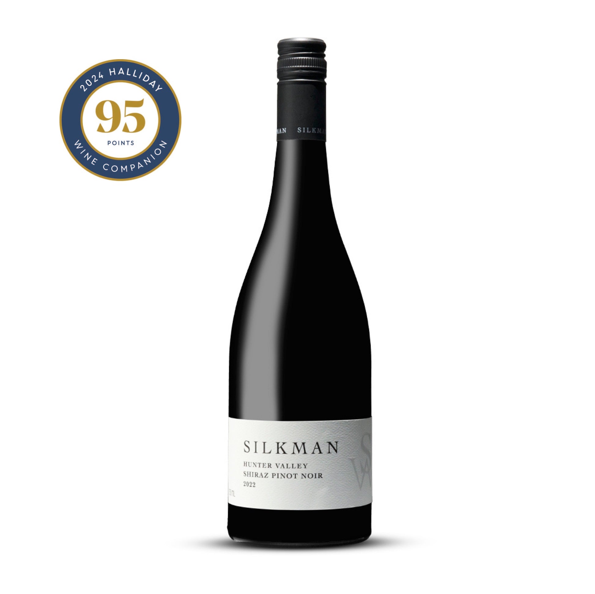 Photo of the 2022 Silkman Shiraz Pinot noir blend from the Hunter Valley Wine Region of Australia
